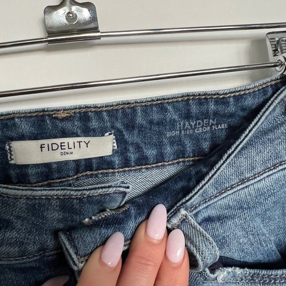 Fidelity high rise crop jeans - 26” - Picture 4 of 8